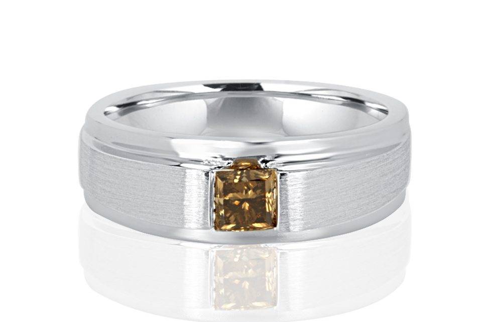 Gents Diamond Ring - R1047 - GN Designer Jewellers