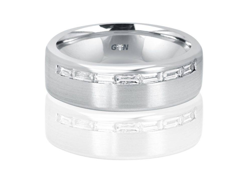 Gents Diamond Ring - R1048 - GN Designer Jewellers