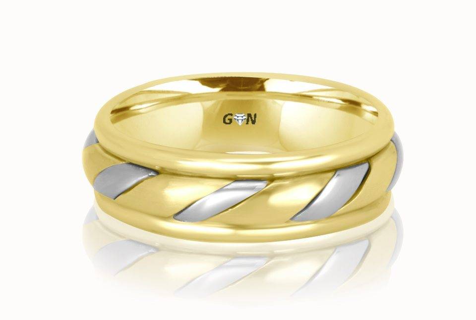 Gents Wedding Ring - R186 - GN Designer Jewellers