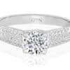 Ladies Multi Set Engagement Ring - R530 - GN Designer Jewellers