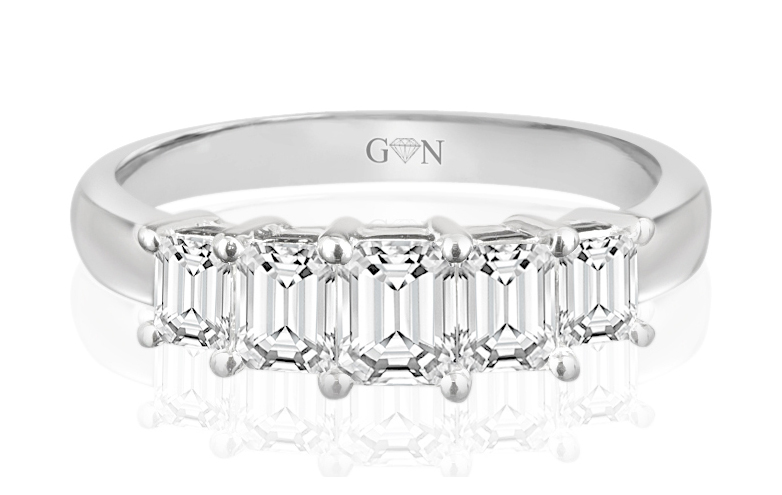 Ladies Multi Set Design Celebration Ring - R612 - GN Designer Jewellers