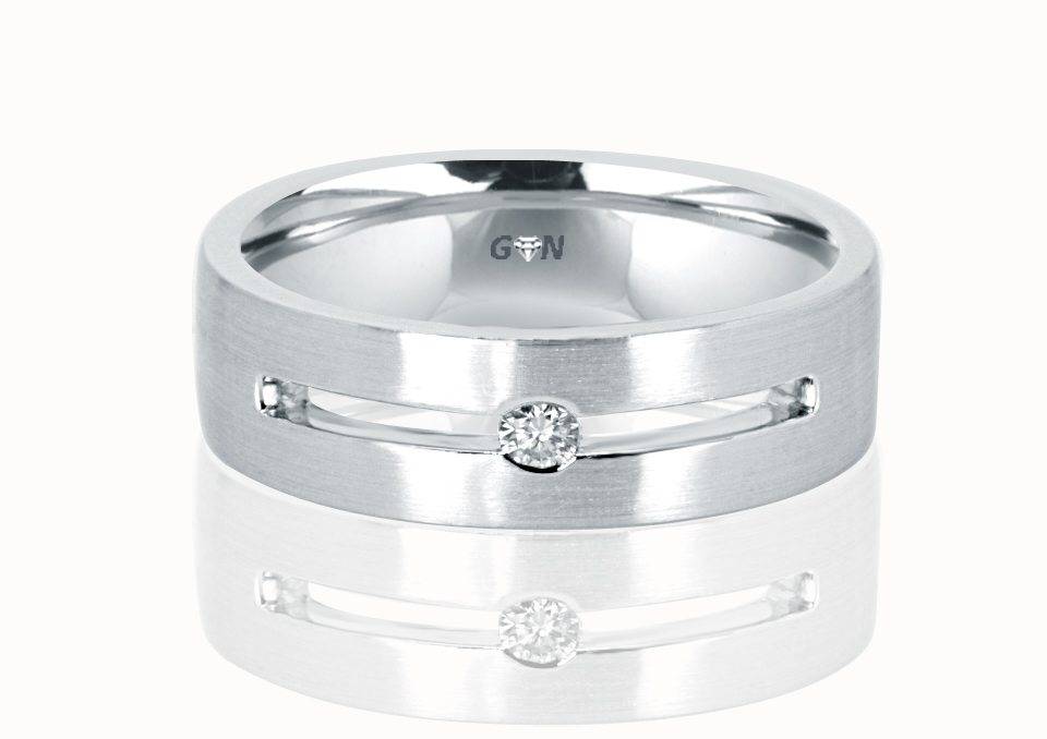 Gents Diamond Ring - R863 - GN Designer Jewellers