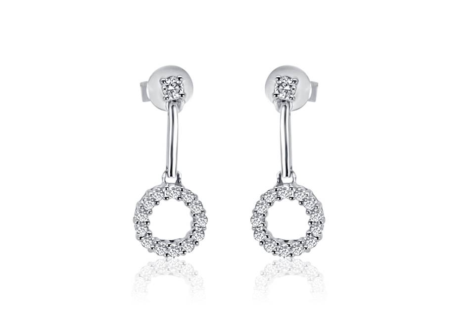 Diamond Earrings - DE151 - GN Designer Jewellers