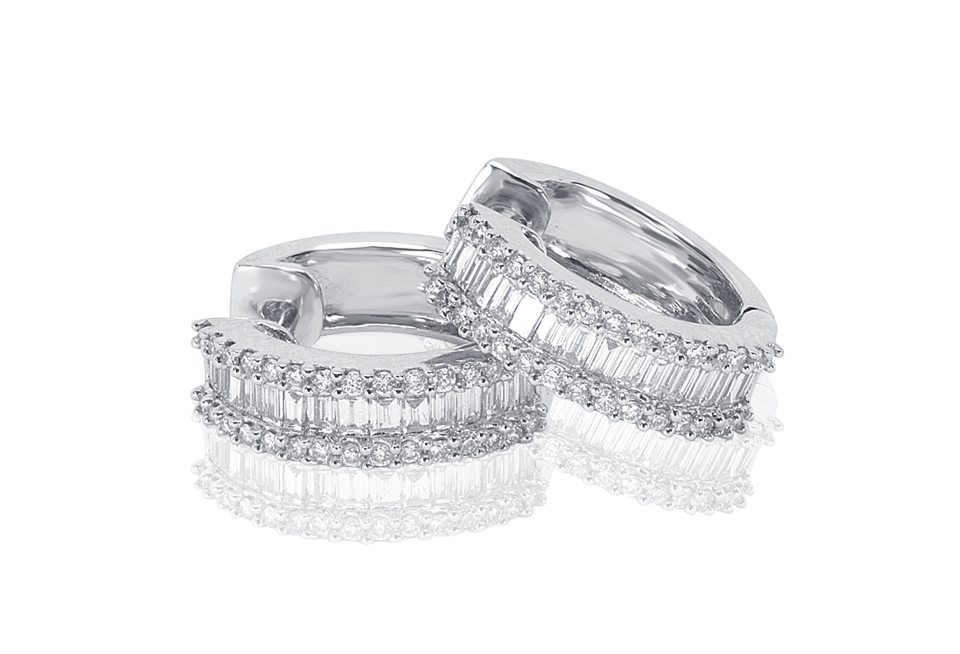 Diamond Earrings - DE203 - GN Designer Jewellers