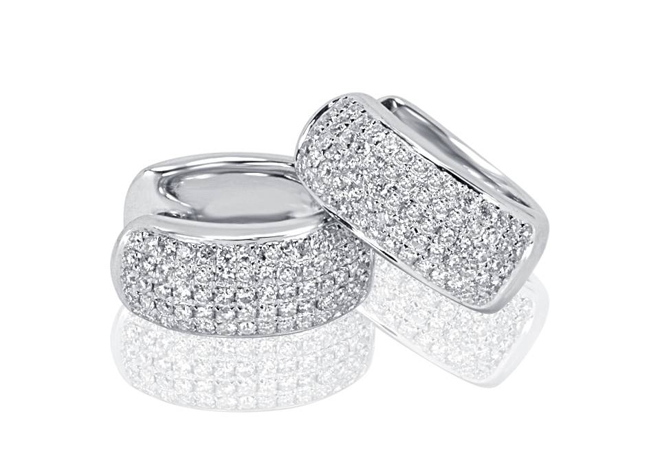 Diamond Earrings - DE220 - GN Designer Jewellers