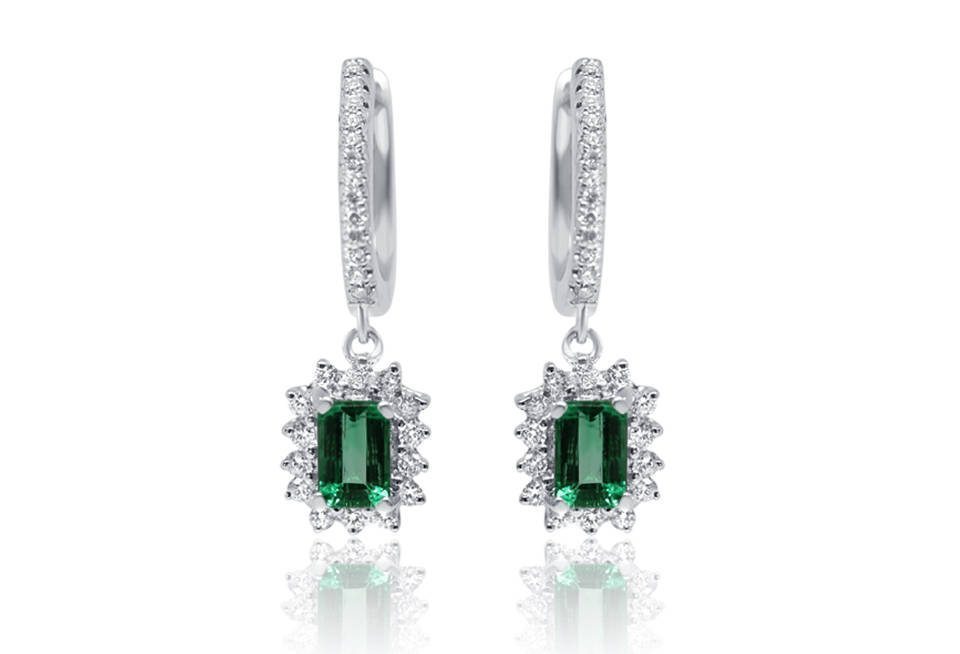 Diamond Earrings - DE246 - DE246 - GN Designer Jewellers